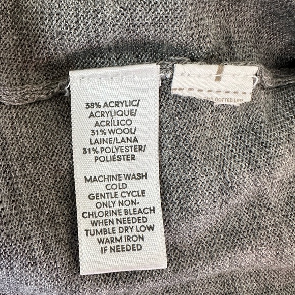 LOFT women’s gray crewneck sweater size XL VGUC - Picture 10 of 10